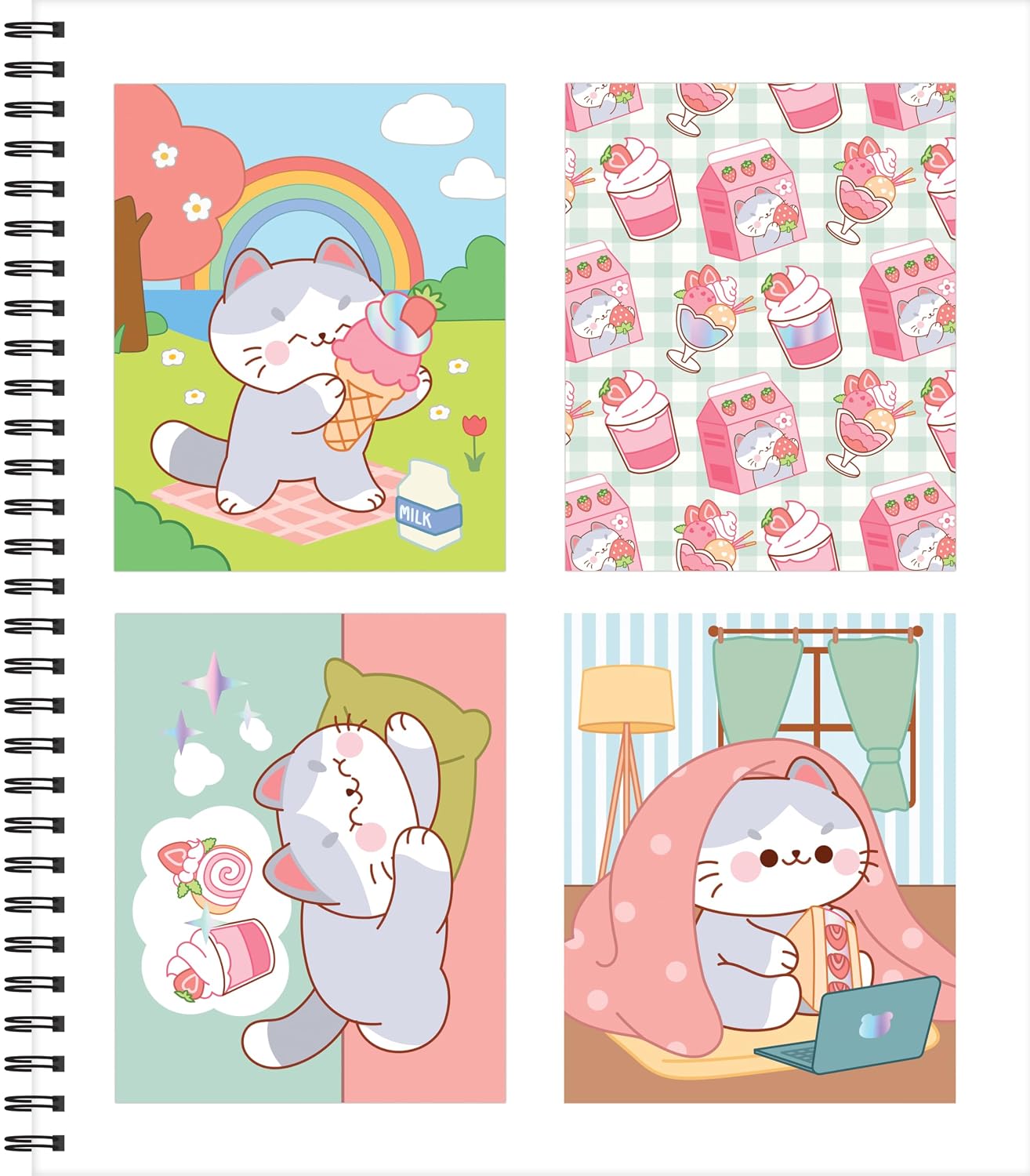81M8dYP8zLL._SL1500_ Libro Stickers Por Número Cozy Cats