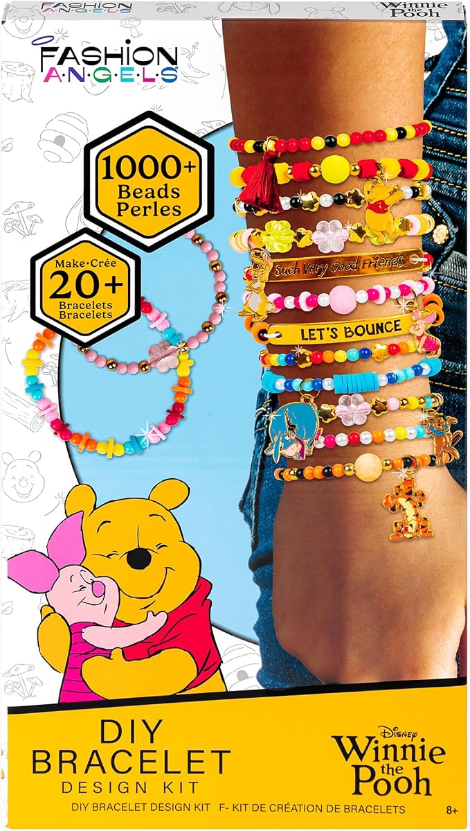 81YkoBrZFAL._AC_SX679_ Fashion Angels Winnie the Pooh - Kit De Pulsera Para Bricolaje