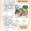 81Z6t9xpxbL._SL1500_ Jade Summer Libro De Colorear Por Número Especial Para Ohuhu