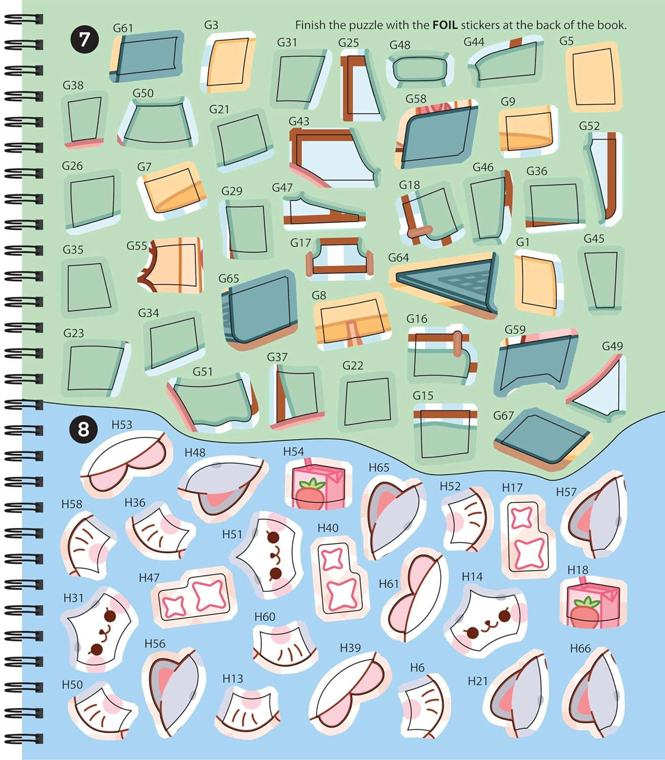 81pX0SWWOXL._SL1500_ Libro Stickers Por Número Cozy Cats