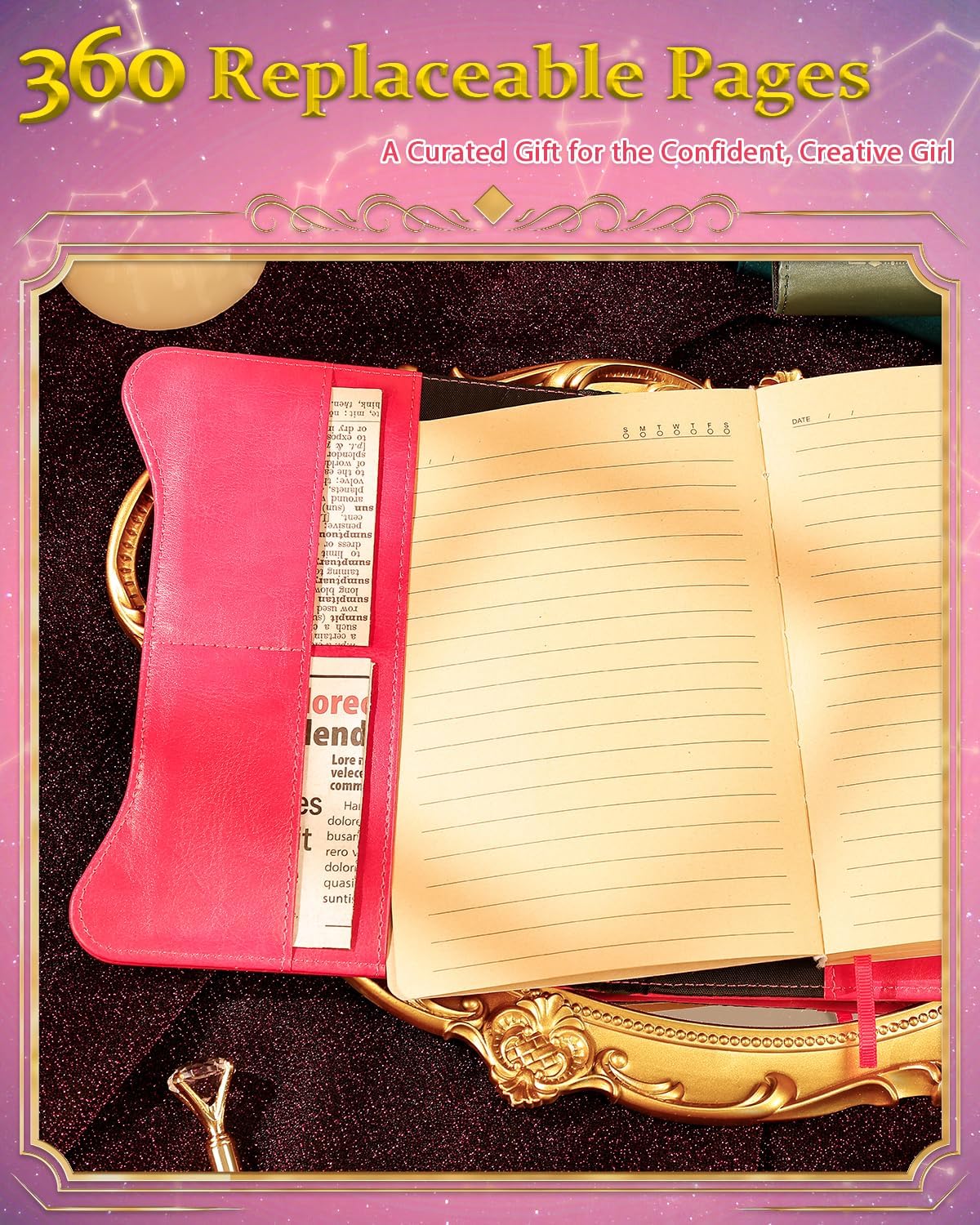 81rlWBG92bL._AC_SL1500_ (1) Journal / Diario Con Candado y Llaves 360 Páginas Kraft