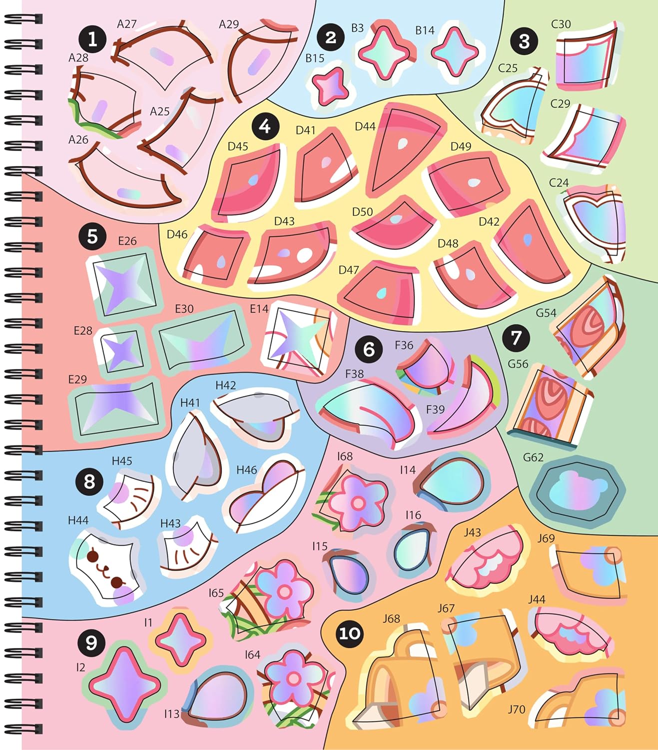 81+uTnth4EL._SL1500_ Libro Stickers Por Número Cozy Cats