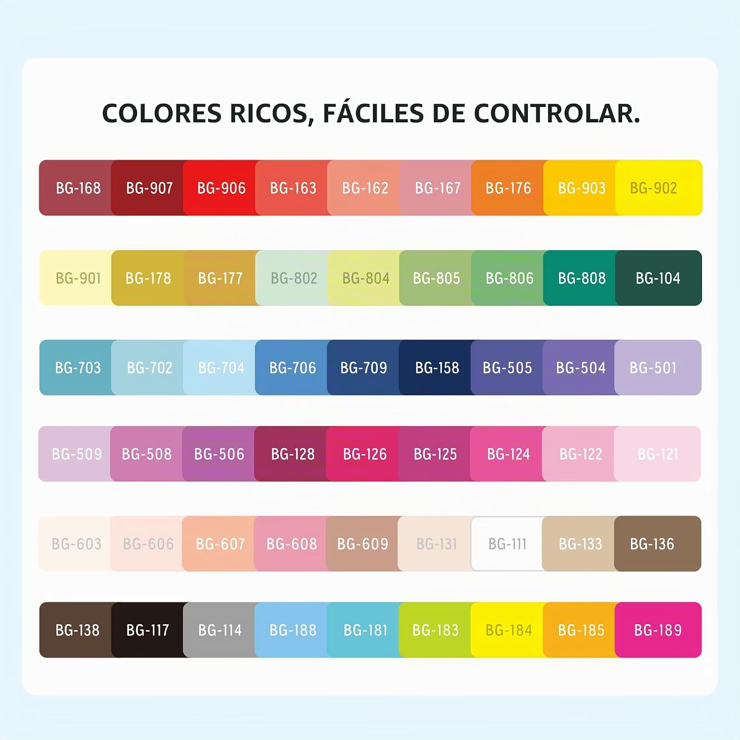Languo Bolígrafos Acrílicos 54 Colores