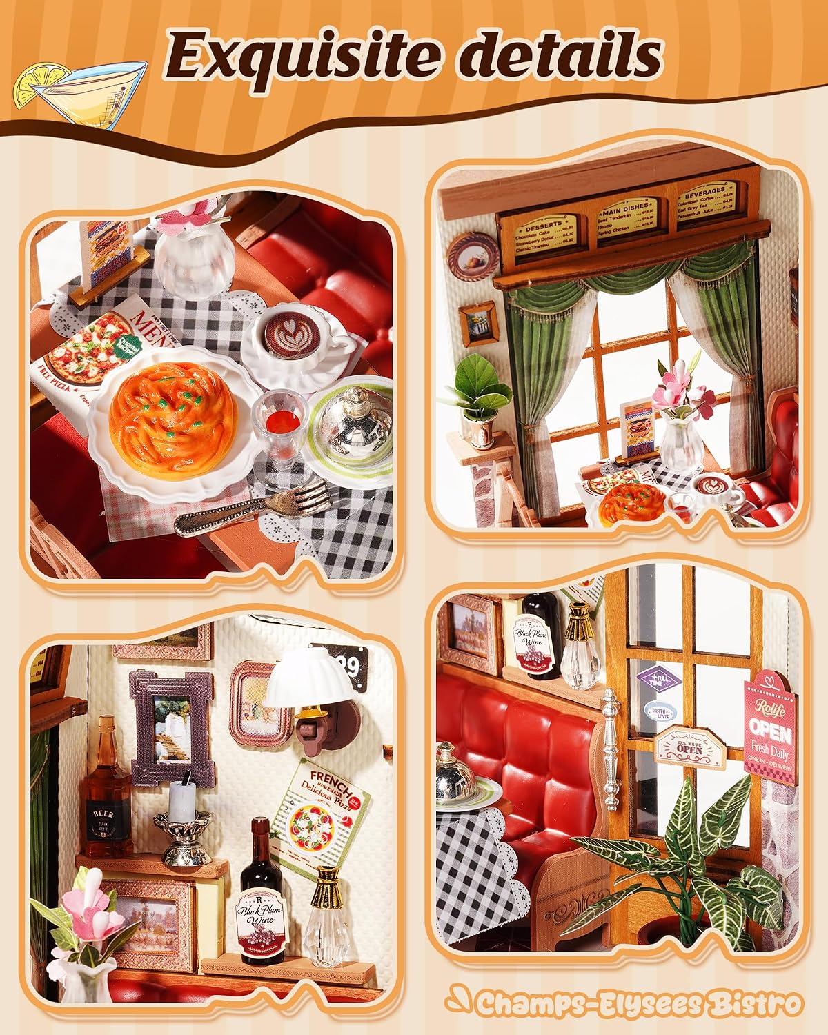 Armable Pequeño Champs-Élysées Bistro