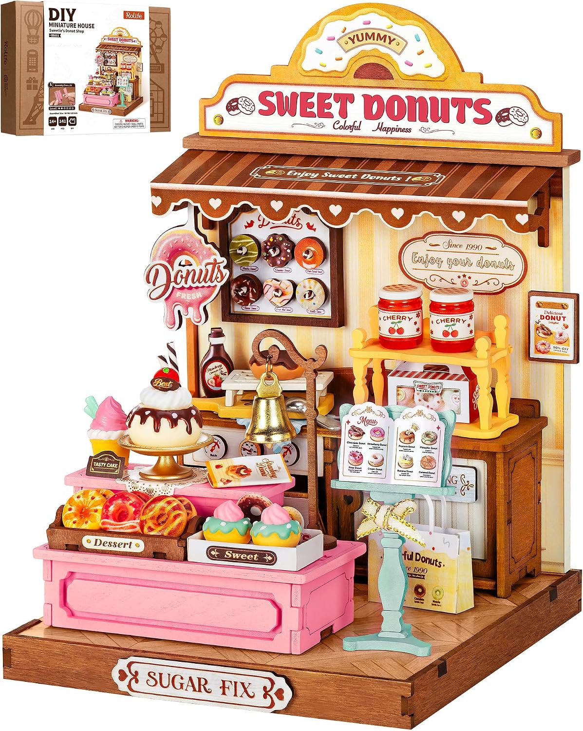 81I86RAYH5L._AC_SL1500_ Armable Pequeño Sweetie´s Donut Shop