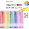 Languo Bolígrafos Acrílicos 54 Colores