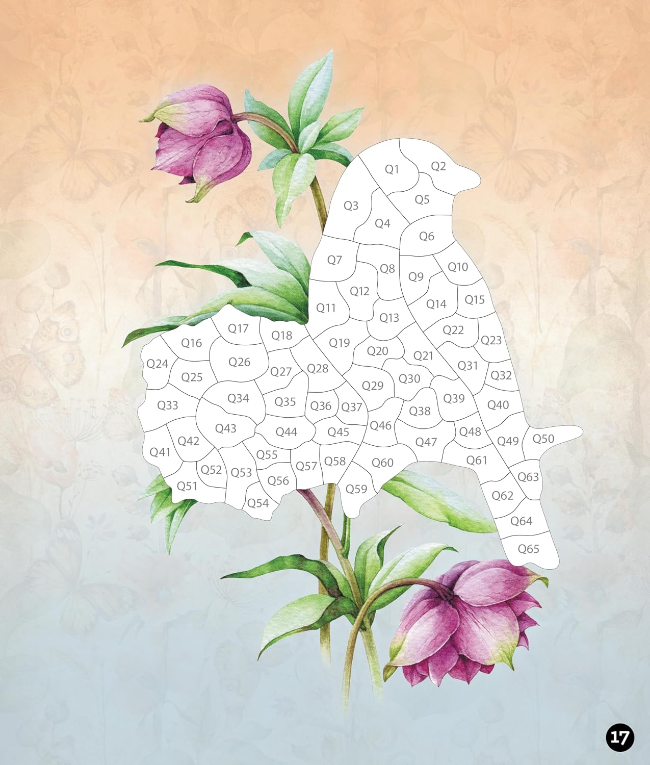 81eHXQLnYtL._SL1500_ Libro Stickers Por Número Vintage Garden