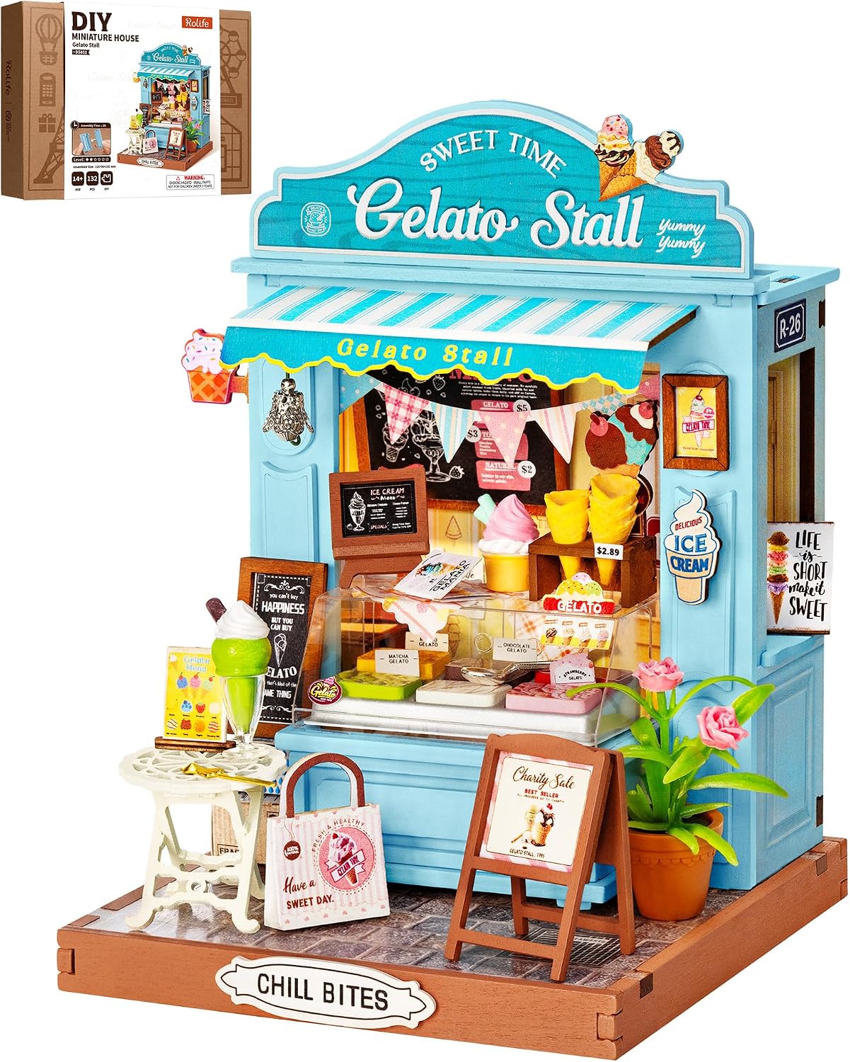 Armable Pequeño Gelato Stall
