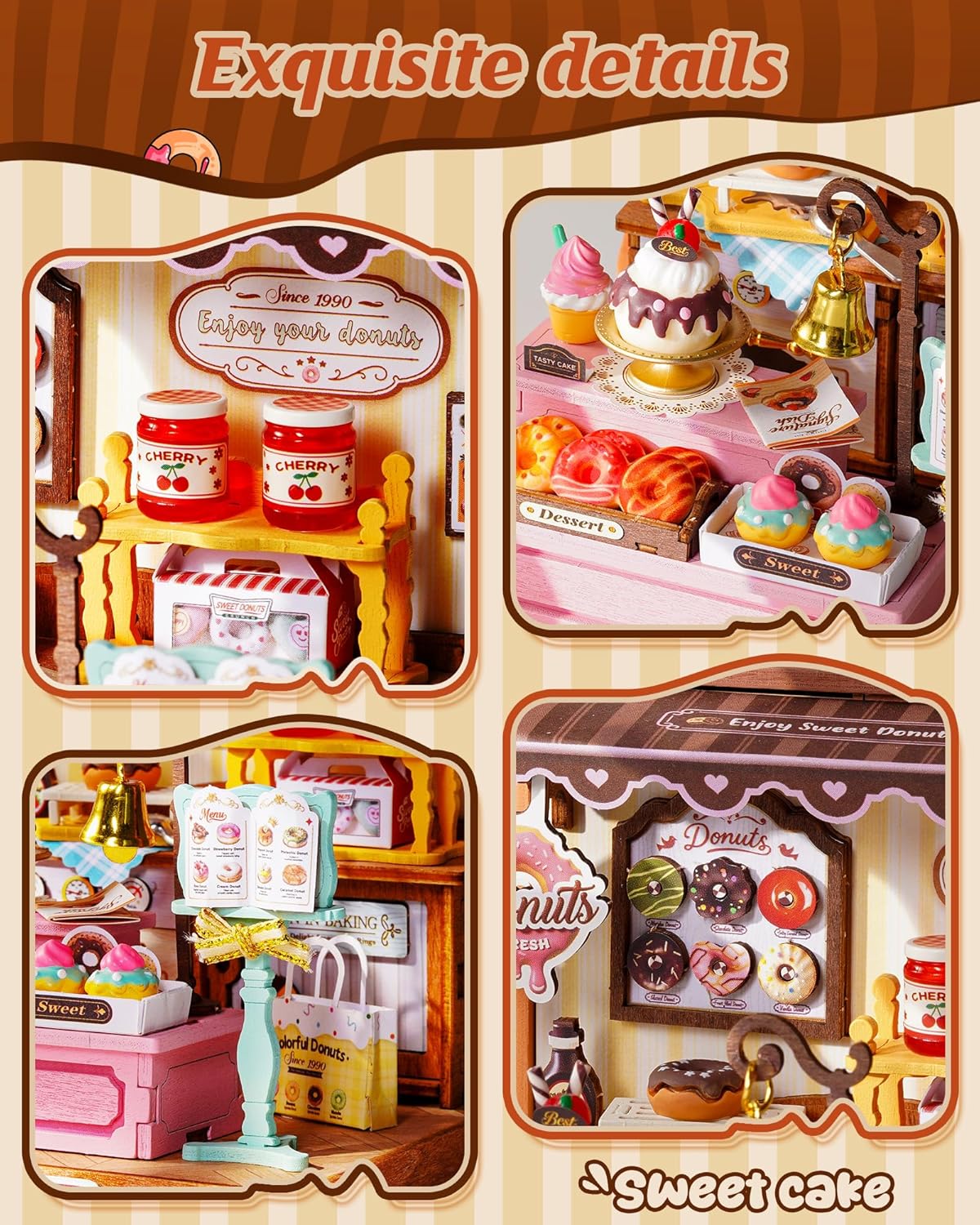91utfKh7irL._AC_SL1500_ Armable Pequeño Sweetie´s Donut Shop