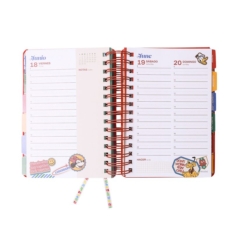 IMG_8848 Mooving Agenda Mickey&Friends 2027 Día Por Página